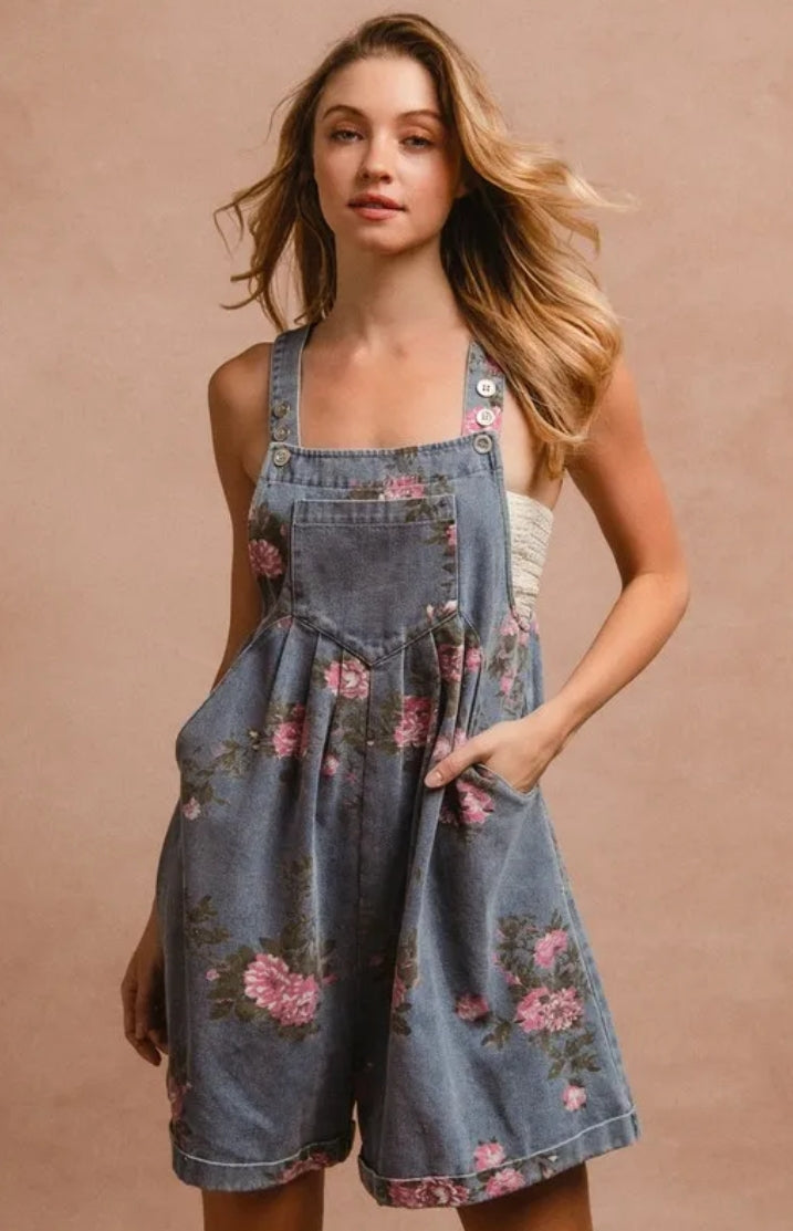 Denim Overalls