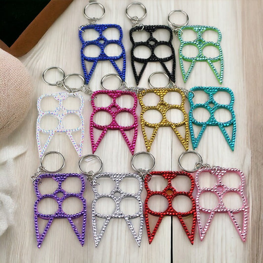 BLING-it Kitty  Knuckles Keychain Accessory
